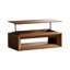 Modern Coffee Table Accent Tea Table with Storage and Adjustable Height-1007694196