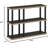 No Tools Required 3-Tier Decorative Display Shelf, Durable Wood And PVC Construction, Multi-Functional Storage Organizer For Home And Office