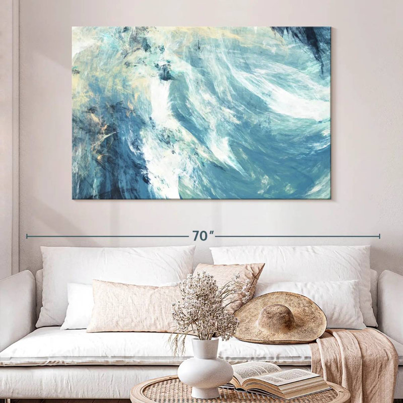 Avery Abstract Cloud, 34" H x 51" W
