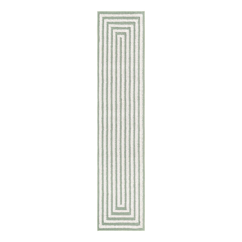Tapis Sabrina Soto Toluca Casa, Tapis de couloir 2 pi 7 po x 12 pi