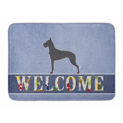 Tapis antidérapant pour salle de bain Welcome