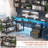 Joinvil L-Shaped Computer Desk  with Drawers and Monitor Shelf, Gaming Desk with RGB LED Lights & USB Ports-1214363794-1211116031