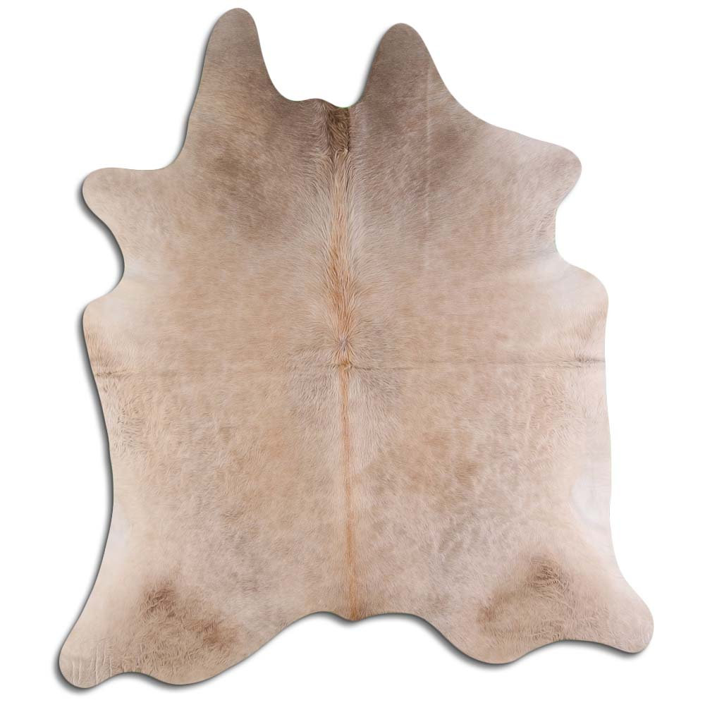 Foundry Select NATURAL HAIR ON Cowhide RUG LIGHT CHAMPAGNE 3 - 5 M ...