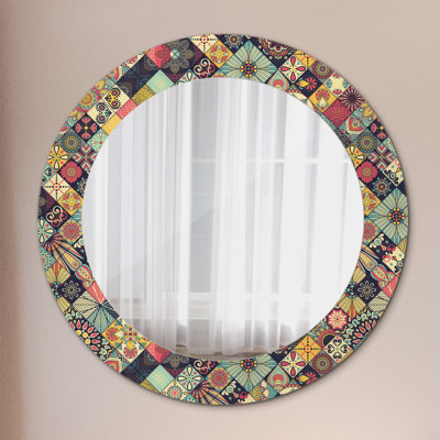 Huldar Glass Flat Wall Mirror