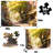Small town scene，1000pcs matte velvet surface，high definition, portable art decoration