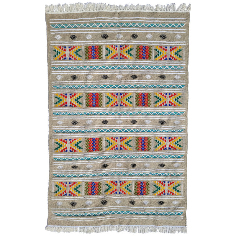 Otway Hand Woven Grey Indoor Rug