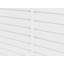 Paroi à lattes en PVC de 40 pieds carrés -115270001
