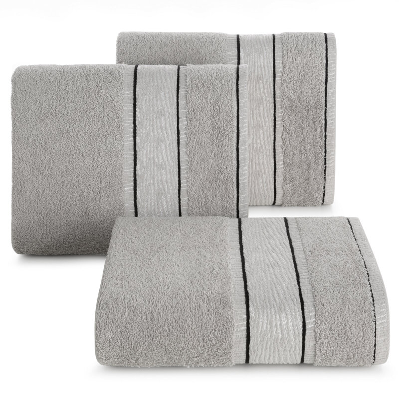 Itır Midweight Jacquard Hand Towel, Steel