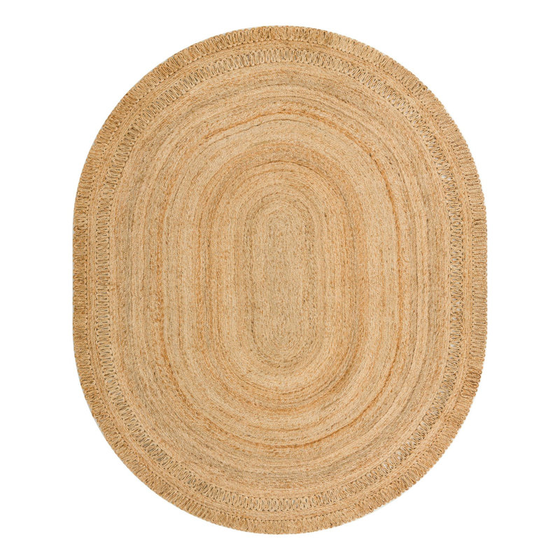 Tapis Beachcrest Home ™ Fredric, Ovale 7 pi 10 po x 10 pi
