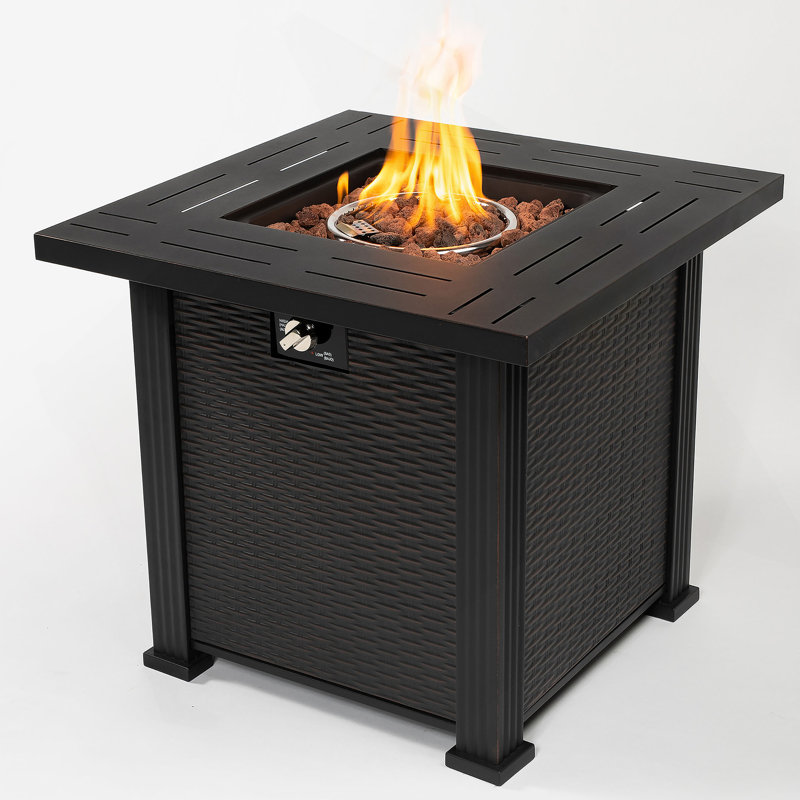 Square Fire Pit Table