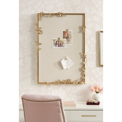 Tableau mural rectangulaire moderne Rosella orné