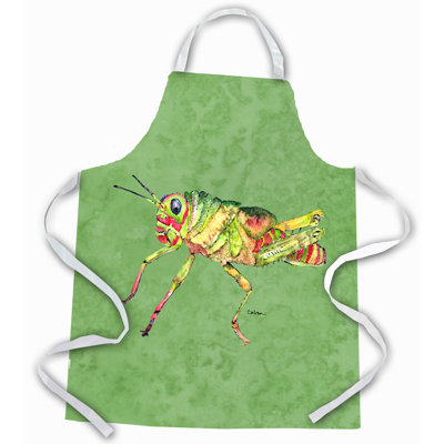 Tablier de sauterelle sur avacado