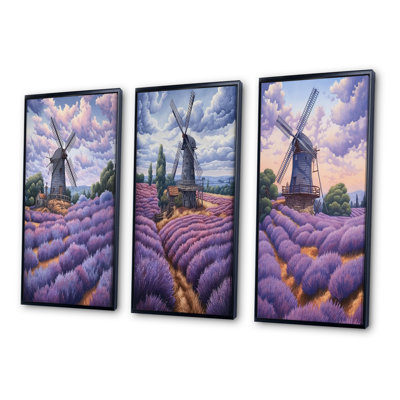 " Lavender Mills " 3 - Pieces