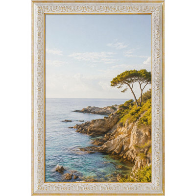 White Picture Frame, Vintage Photo Frames Ornate for Wall Hanging