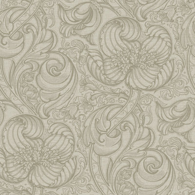 Llewelyn-Bowen - Off The Wall Floral Non-Woven Wallpaper Roll