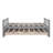 Twin Daybed In Gray With Trundle And Drawers For A Cozy Living Space Size Stylish Dorm Room