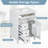 24'' Single Bathroom Vanity With Ceramic Top-548300085