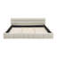 Très grand lit tapissier en chenille avec tête de lit et structure solide-337645241-337645244