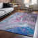 Premium Machine Washable Cerrito AMF588 Blue Rug