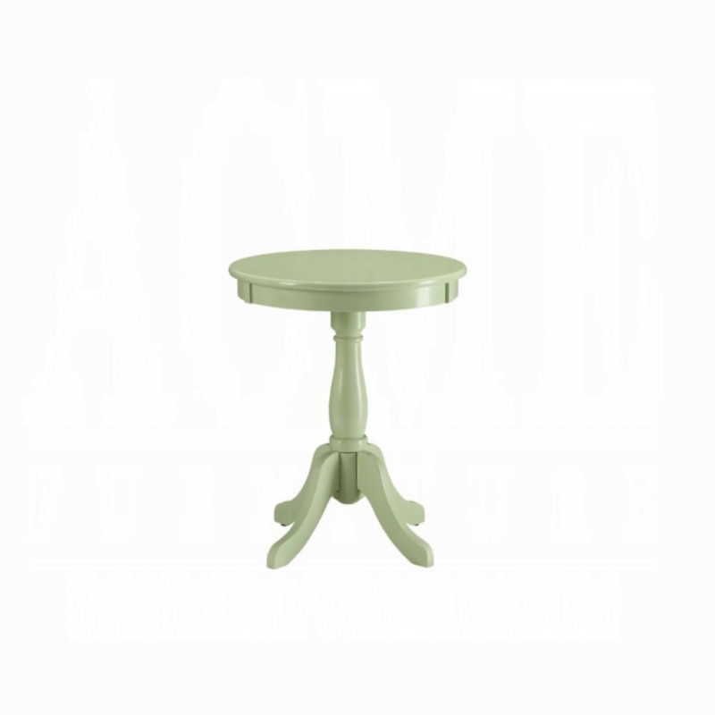 Table d'appoint ACME Alger, vert clair, Vert clair, H 25,5 po x l 18,5 po x P 18,5 po