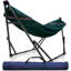 Support pour hamac pliable Tranquillo, support pour hamac double capacité de 600 lb pour 2 personnes, support en acier de qualité supérieure et filet de hamac en polyester respirant, paon-1676791688-1620000936