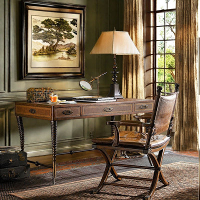 Bureau de luxe de style américain avec chaise de bureau
