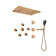 AquaRhapsody Thermostatic Complete Shower System with Rough in-Valve