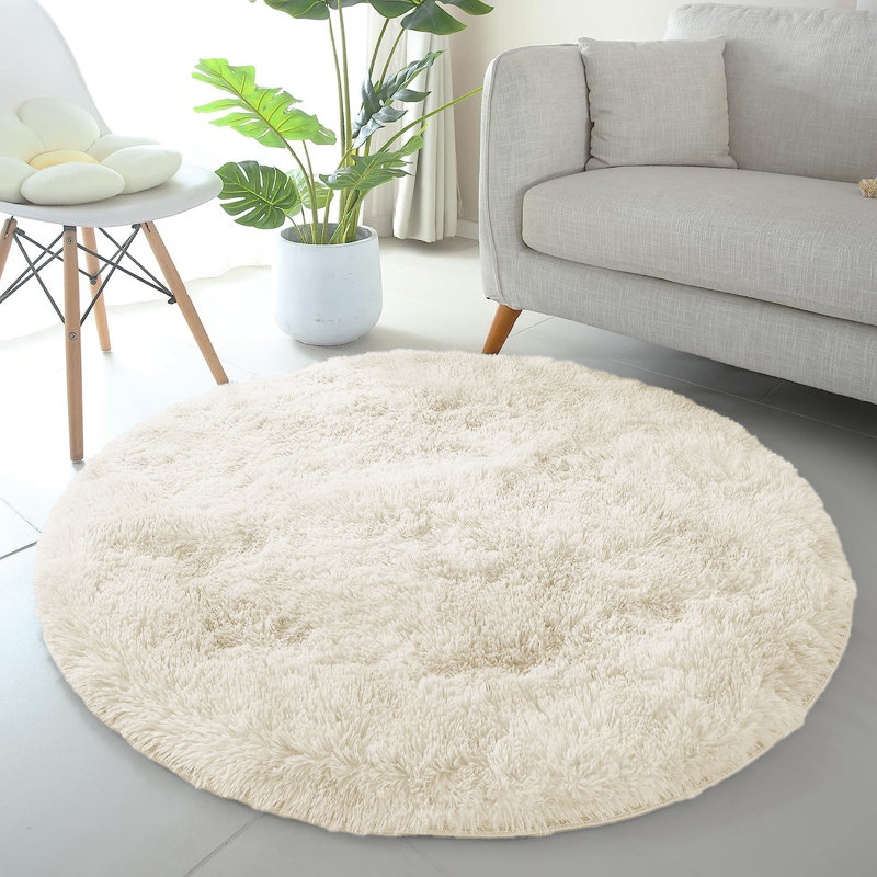 Niria Area Rug, Round 4'