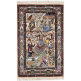 Persian Isfahan One-of-a-Kind 3'6" X 6' Area Rug