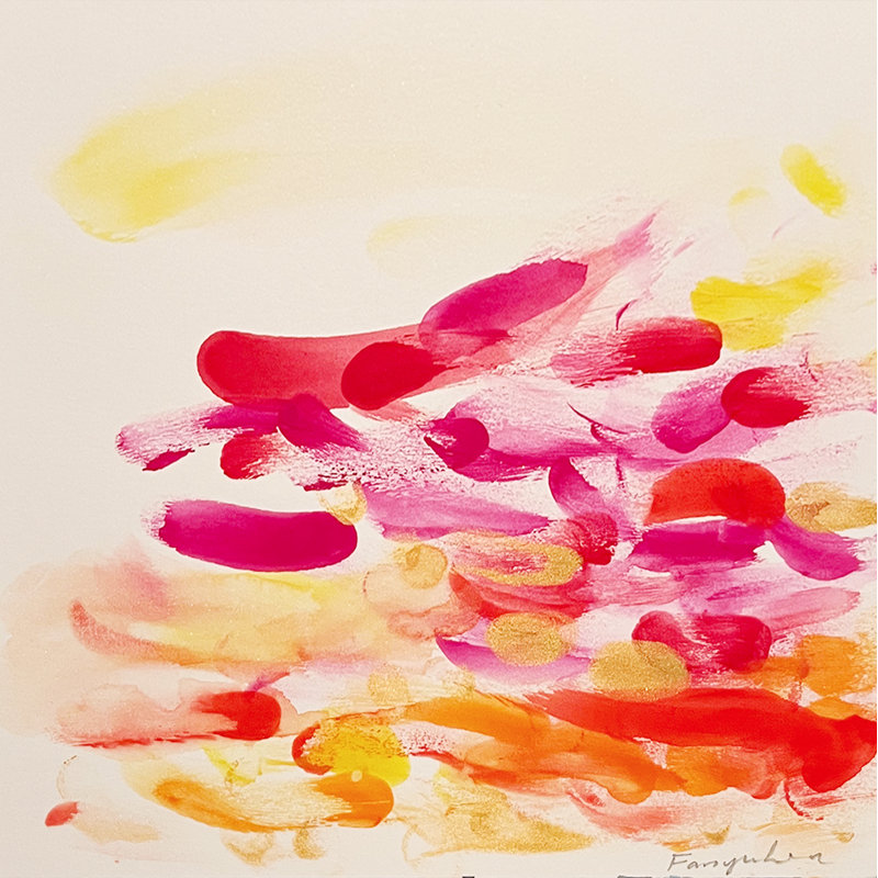«Trace The Touch of Ocean No.2» par Fanyu Lin - reproduction d'un seul cadre