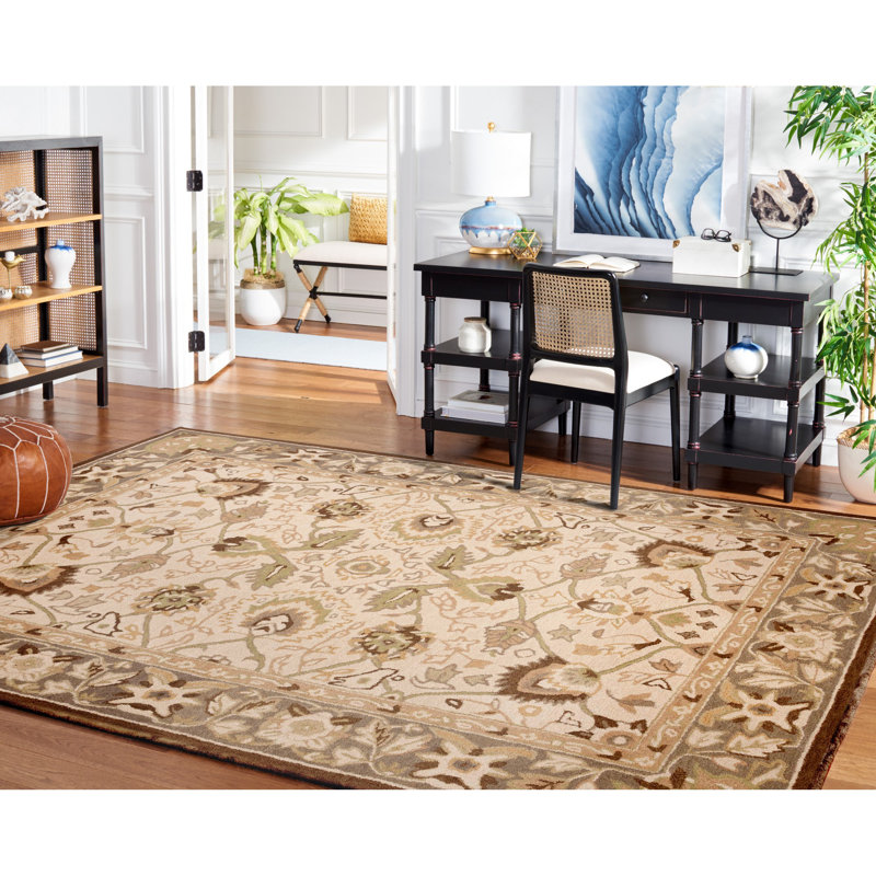 Tingley Hand Tufted Wool Oriental Rug, Rectangle 8' x 10'