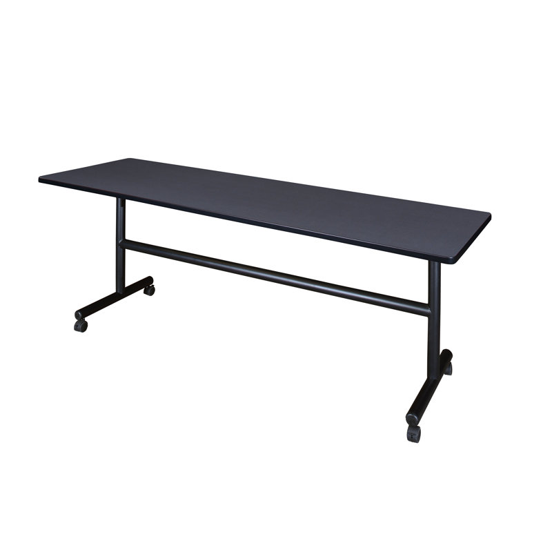 Nicklos Flip-Top Training Nesting Table, 29" H x 84" L x 24" W, Gray