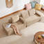 Canapé modulaire en forme de L avec méridienne Boneless Corduroy-1979184535-1974866944