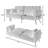 71" Velvet Upholstered Sofa Folding Sofa Bed Suitable For Living Room, Bedroom, Apartment, Office-1364911073