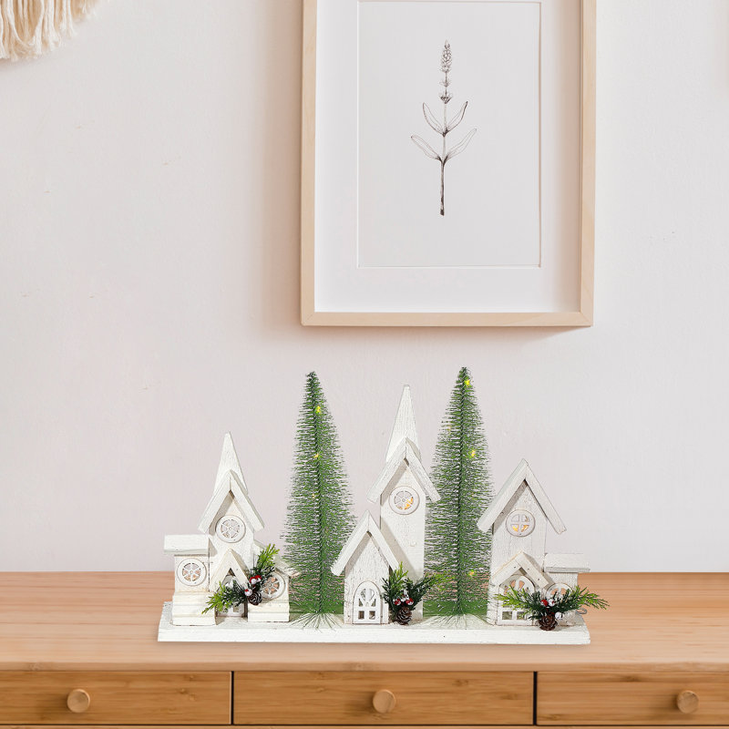 Décoration de Noël Ihcasadecor, Blanc