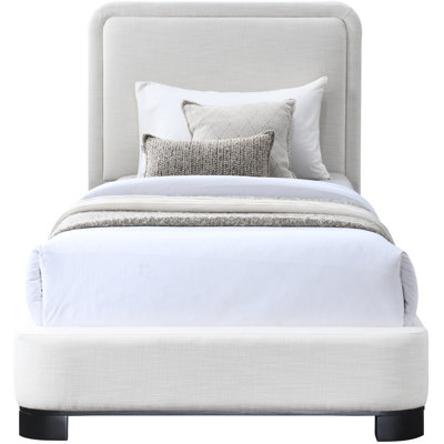 Nolita Tilman Solid Wood Upholstered Platform Bed