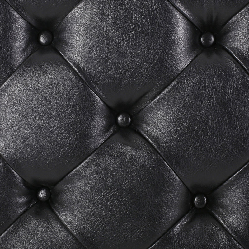 OTTOMAN ROND, Noir