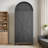 2-shelf And 1-drawer Metal Display Cabinet,Modern Freestanding Arched Cabinet, Antique Cabinets,Porcelain Cabinets,Bookshelves,assembly Required-1625589734