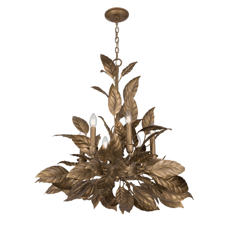 Lustre 6 lumières Seraphine 28 "
