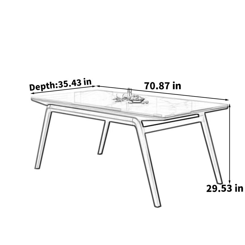 Guilliana, 29.53"H x 70.87"L x 35.43"W