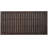 Wood Dining Table 69'' For Patio - Dark Brown Finish, Weather & Water , Buffet Serving Option, Spacious Stylish Brown, Enchanting Garden