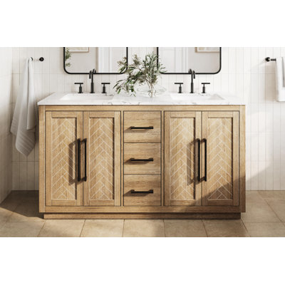 Meuble-lavabo double 72 po
