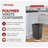 Rev-A-Shelf Polymer Replacement Trash Bin-96003673-96003671