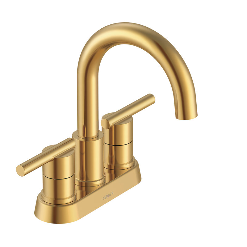 Parma 2-handle Bathroom Faucet with Drain Assembly, Brushed Bronze