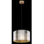 Alexandrya 1 - Light Walnut Geometric Pendant