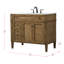 Meuble-lavabo simple 40 po Rivers-817654750