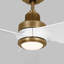 Smart LED Downrod Ceiling Fan-178158277