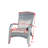 Patio Chair with Cushions( Grey Cushion)