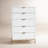 Capra 30" W 5-Drawer Wood Standard Dresser-572300124