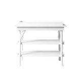 Milk Street Baby Branch Open Shelf Changing  Table (Snow)